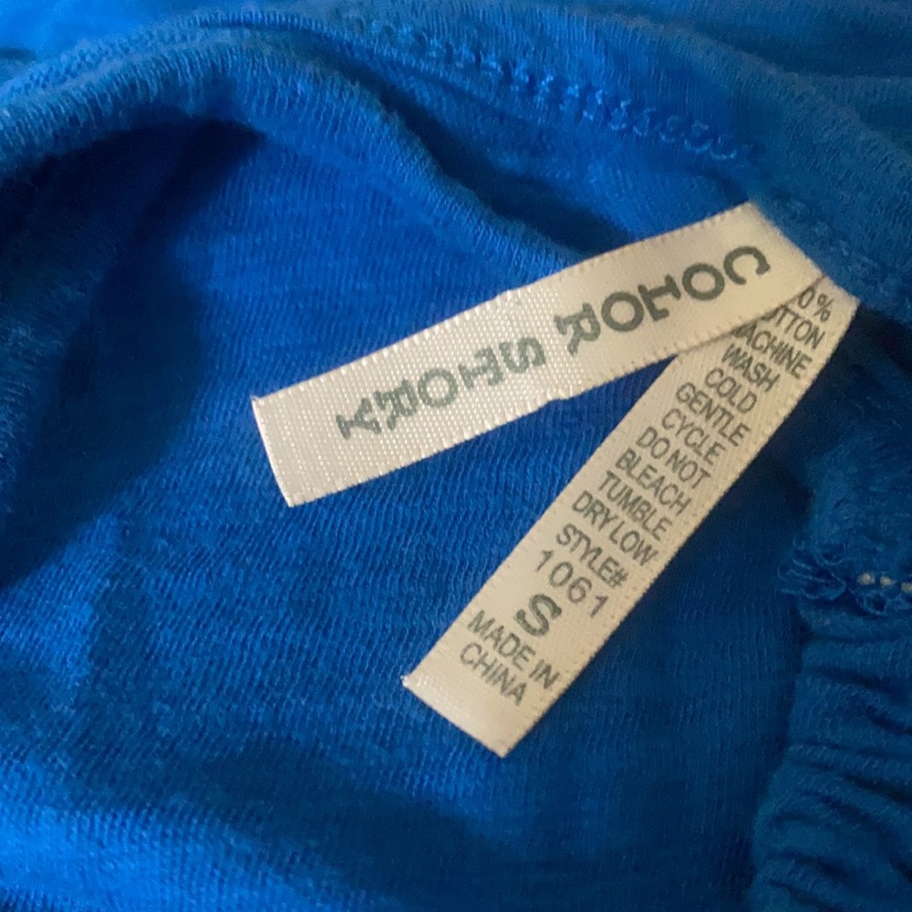 Color story royal blue size S, tank top. worn once - Picture 5 of 5